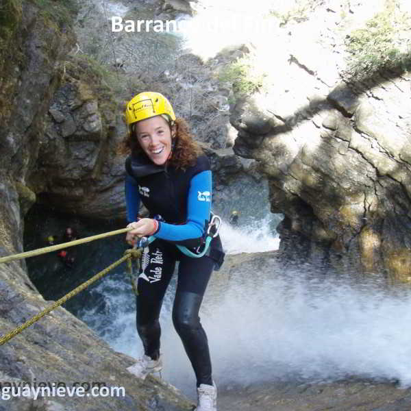 Barranquismo en el furco Barranquismo en el furco, primer rapel