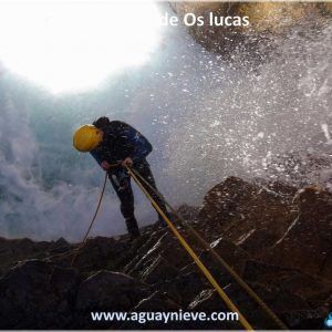 Barranco Os Lucas Barranco Os Lucas, 1º rapel del cañón