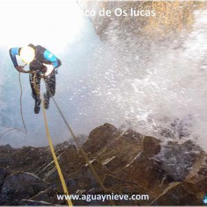 Barranco Os Lucas Barranco Os Lucas, 1º rapel del cañón