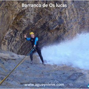 Barranco Os Lucas Barranco Os LucasBarranco Os Lucas, cascadas y rapeles finales