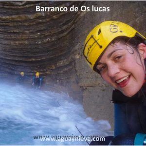 Barranco Os Lucas Barranco Os Lucas, cascadas y rapeles finales del cañon