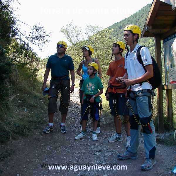 via ferrata de santa elena via ferrata de santa elena