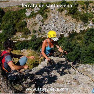 via ferrata de santa elena via ferrata de santa elena