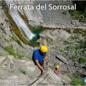 ferrata del sorrosal en broto Fin de semana aventura en torla