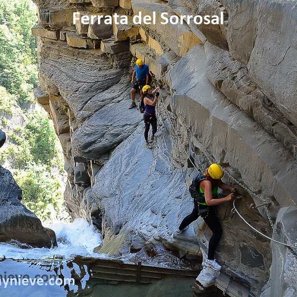 via ferrata del sorrosal en broto via ferrata del sorrosal en broto