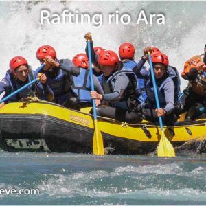 rrafting rio ara torla broto en el rapido del puño del rafting rio ara