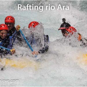 rafting rio ara torla broto en el rapido del puño del rafting rio ara
