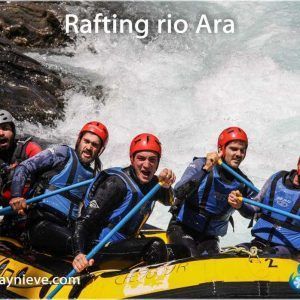 rafting rio ara torla broto en el rapido del puño del rafting rio ara