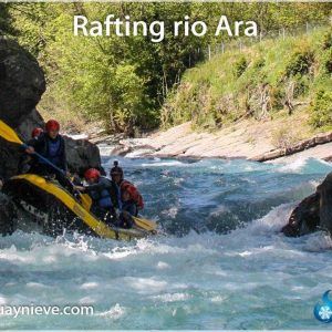 rafting rio ara torla broto en el rapido del ven ven del rafting rio ara