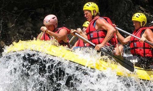 Fin de semana aventura de rafting y barranquismo