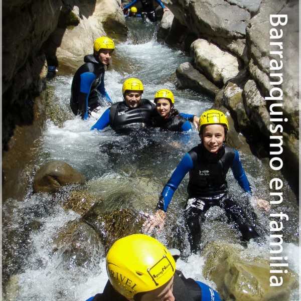 barranquismo en familia en el miraval barranquismo en familia en el miraval