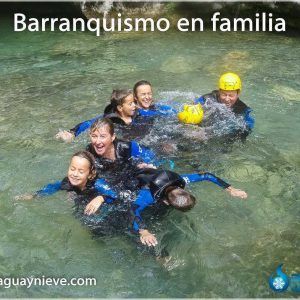 barranquismo en familia en el Viandico barranquismo en familia en el Viandico