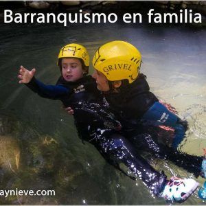 barranquismo en familia en el Viandico Actividades de aventura en familia en el viandico
