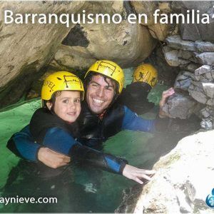 barranquismo en familia en el Viandico barranquismo en familia en el Viandico