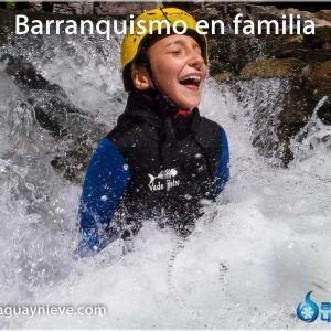 barranquismo en familia en el Miraval barranquismo en familia en el Miraval