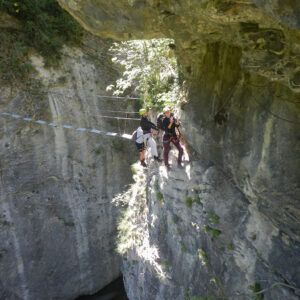 Via Ferrata Escarrilla en el Valle de Tena Via Ferrata Escarrilla en el Valle de Tena