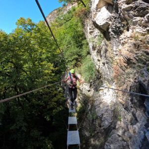 Via Ferrata Escarrilla en el Valle de Tena Via Ferrata Escarrilla en el Valle de Tena