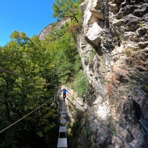 Via Ferrata Escarrilla en el Valle de Tena Via Ferrata Escarrilla en el Valle de Tena