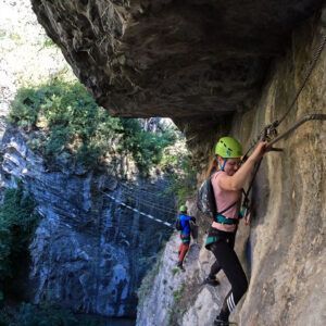 Via Ferrata Escarrilla en el Valle de Tena Via Ferrata Escarrilla en el Valle de Tena