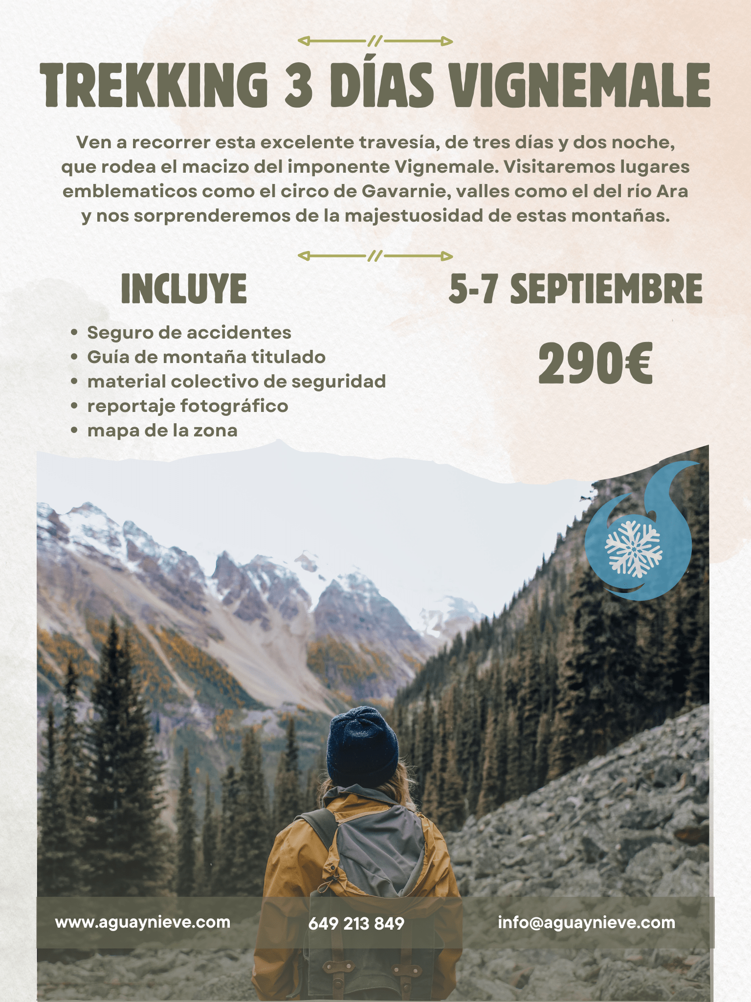 TREKKING 3 DIAS AL VIGNEMALE