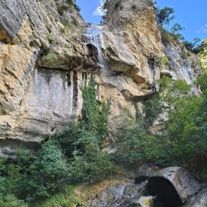Cascada barranco de Artazul fin de semana barranquismo Artazul y la Leze