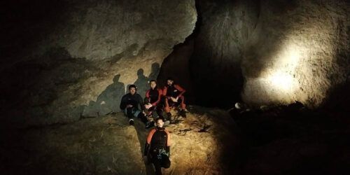 Cueva de la Leze Fin de semana de barranquismo Artazul y la Leze