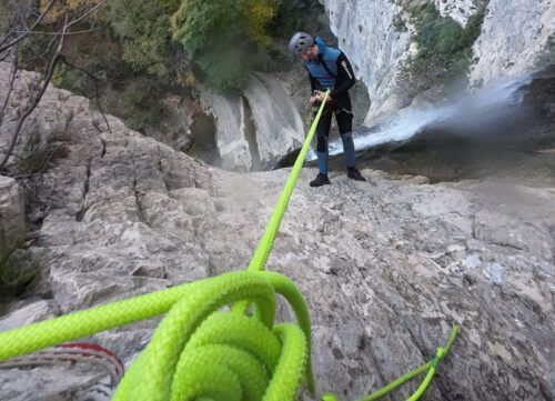 Barranco de Artazul fin de semana barranquismo Artazul y la Leze