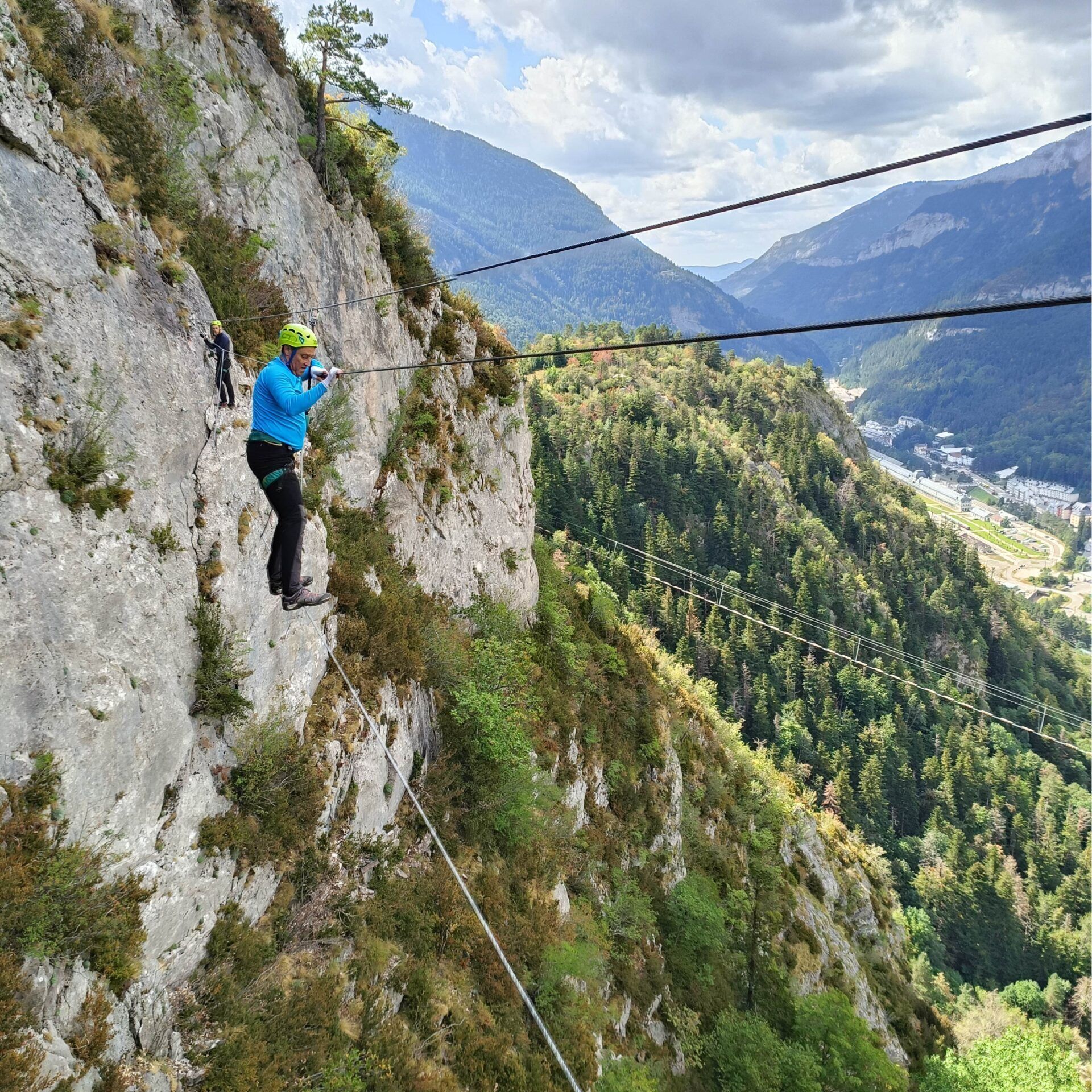 Ferrata Iserias Canfranc pirineos