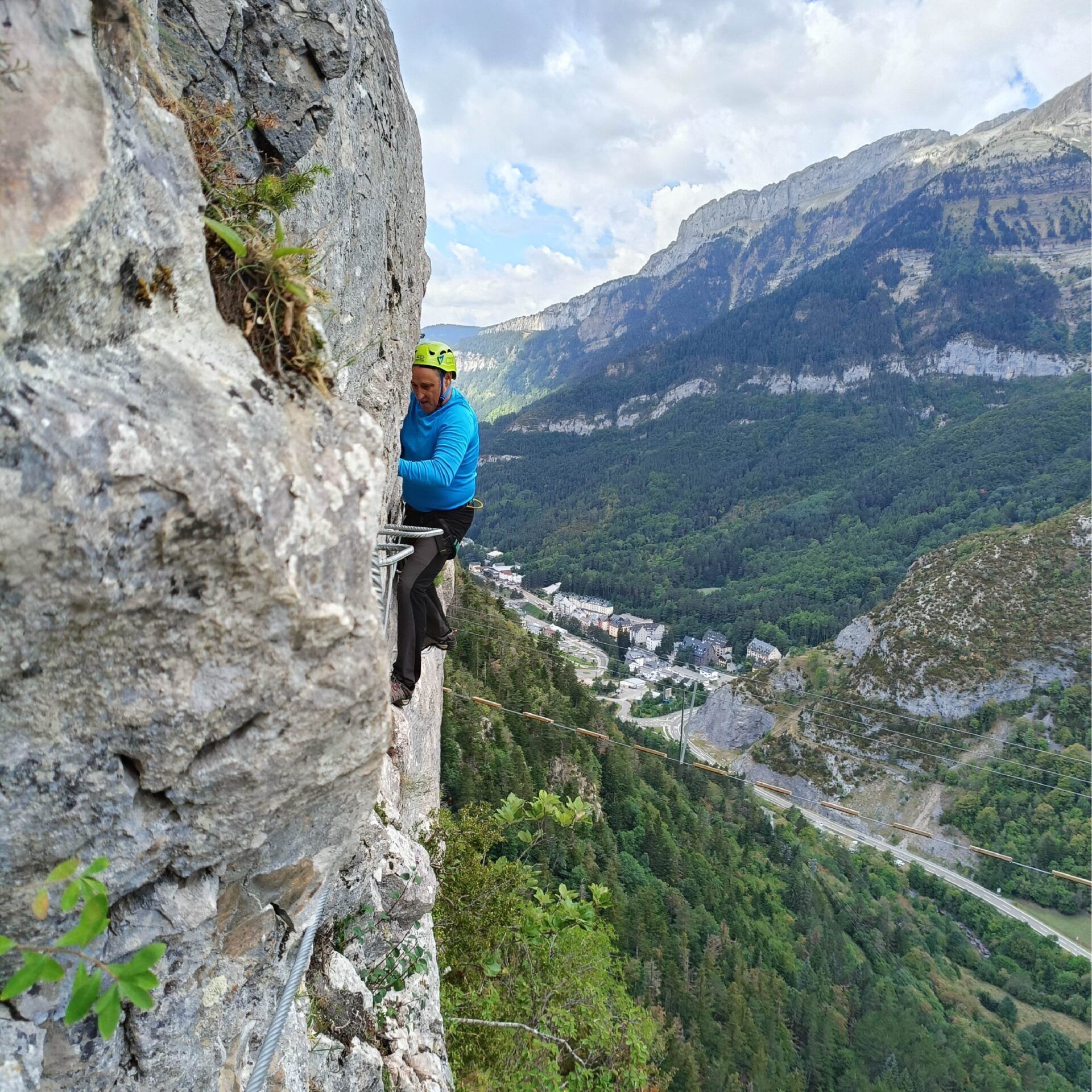 Ferrata Iserias Canfranc pirineos