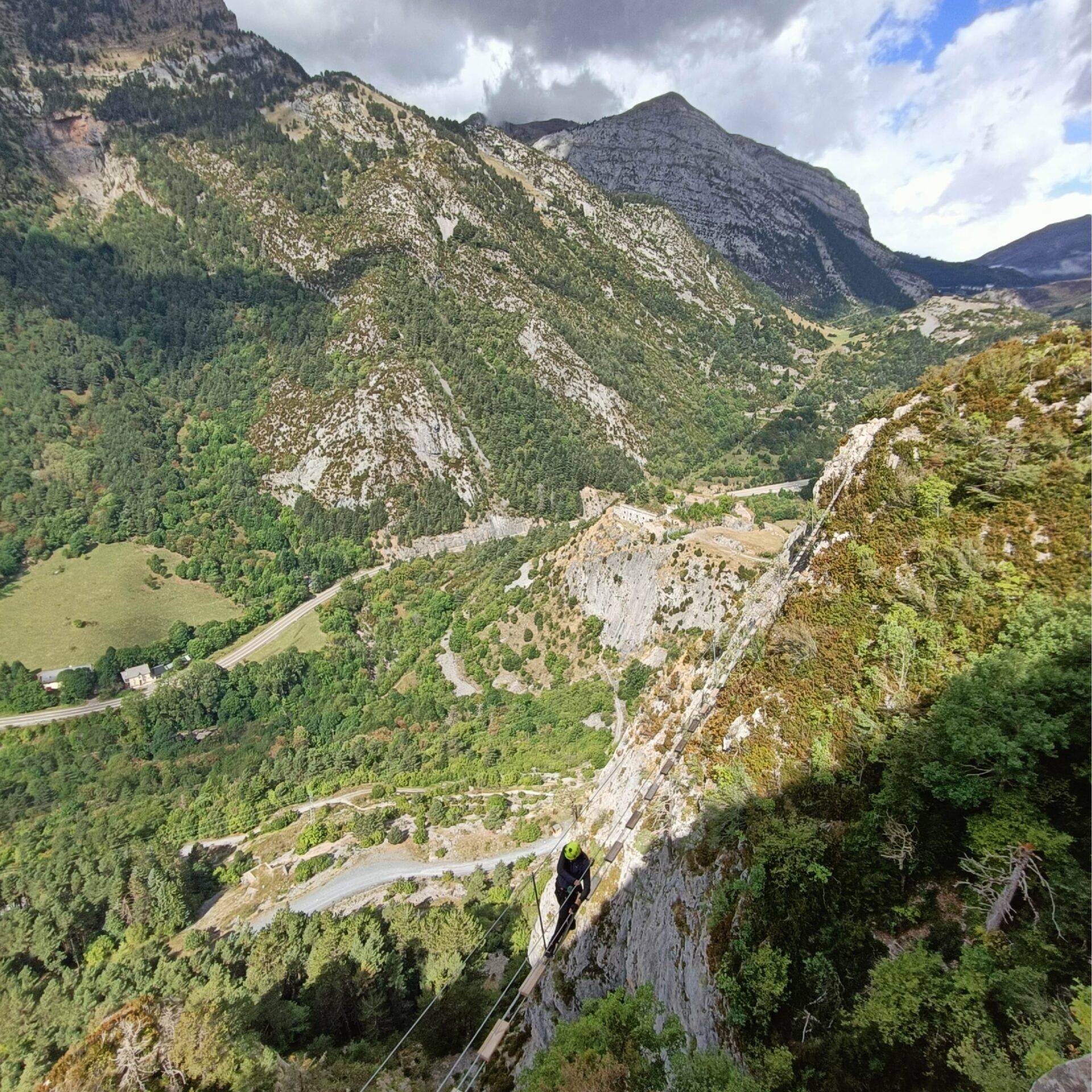 Ferrata Iserias Canfranc pirineos